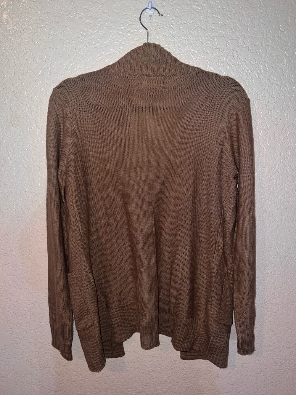 Ambiance Open-Front Ribbed Cardigan - Picture 2 of 2